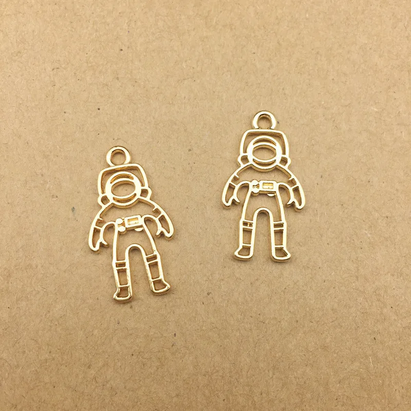 

10pcs Rocket Charm Spaceship Charms For Jewelry Making And Crafting Earth Spaceman Charm DIY Fashion Pendant Accessories