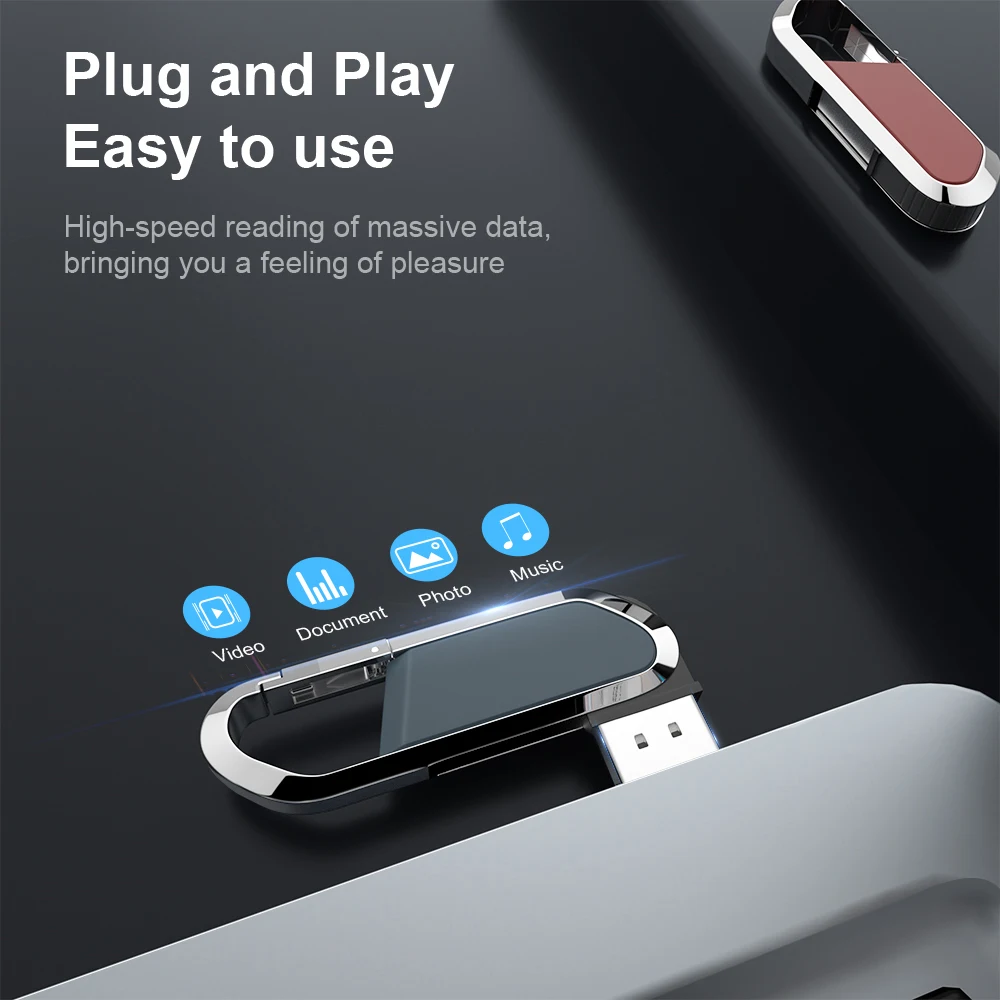 Флеш-накопитель TECHKEY 64 ГБ 32 ГБ USB флеш-накопитель флешка высокоскоростной usb-накопитель реальная емкость USB флеш-накопитель Cel USB