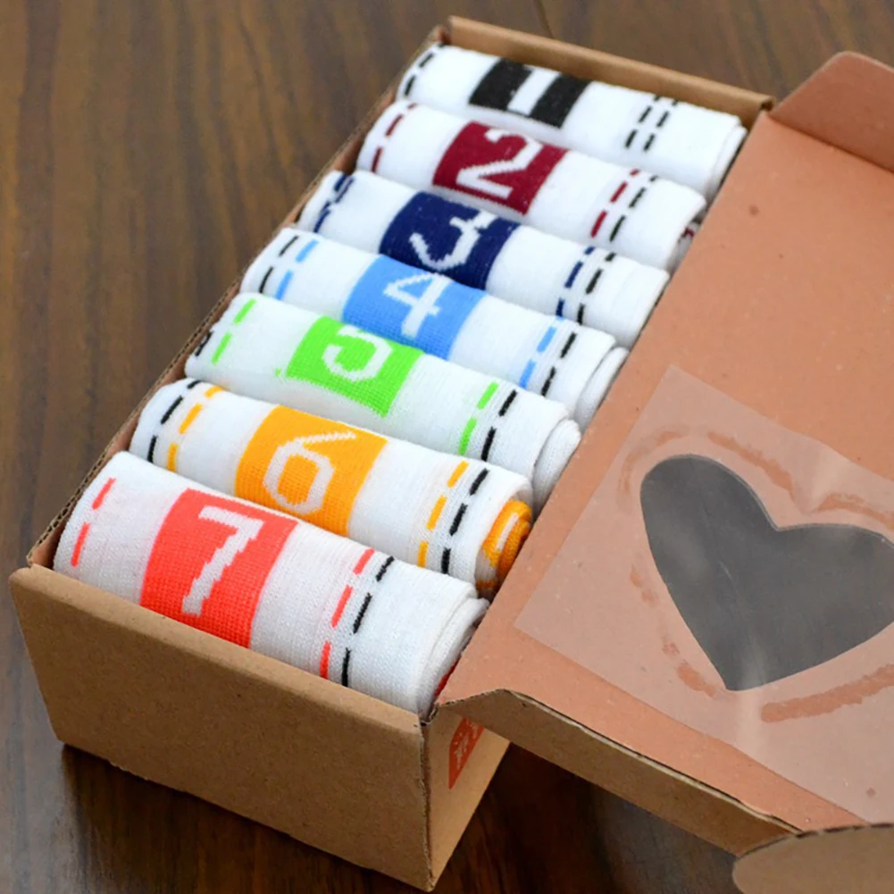 Новые мужские носки повседневные хлопковые дышащие спортивные по щиколотку 7