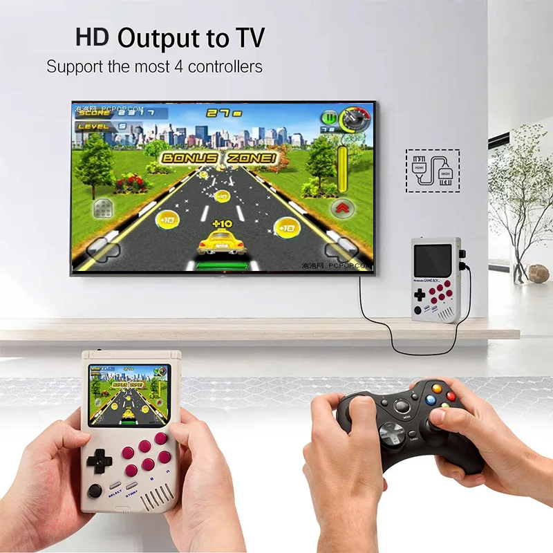 Консоль игровая LCL PI Boy CM4 в стиле ретро портативная ручная Игровая приставка для