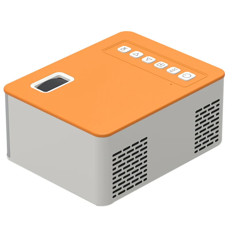 

UC28D 20,000H Mini Projector Audio Portable Projector Home Media Full High Definition Support USB/AV/HDMI-compatible/Screencast