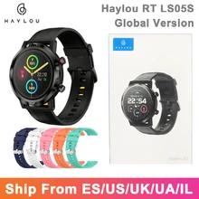 2021 YouPin Haylou LS05S Smart Watch Men Full Touch Fitness Tracker Blood Pressure IP68 Waterpoof Women Smartwatch New Haylou RT