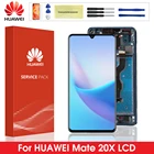 100% Оригинальный ЖК-дисплей Huawei Mate 20X сенсорный экран дигитайзер в сборе запасные части с рамкой для Huawei mate 20 X