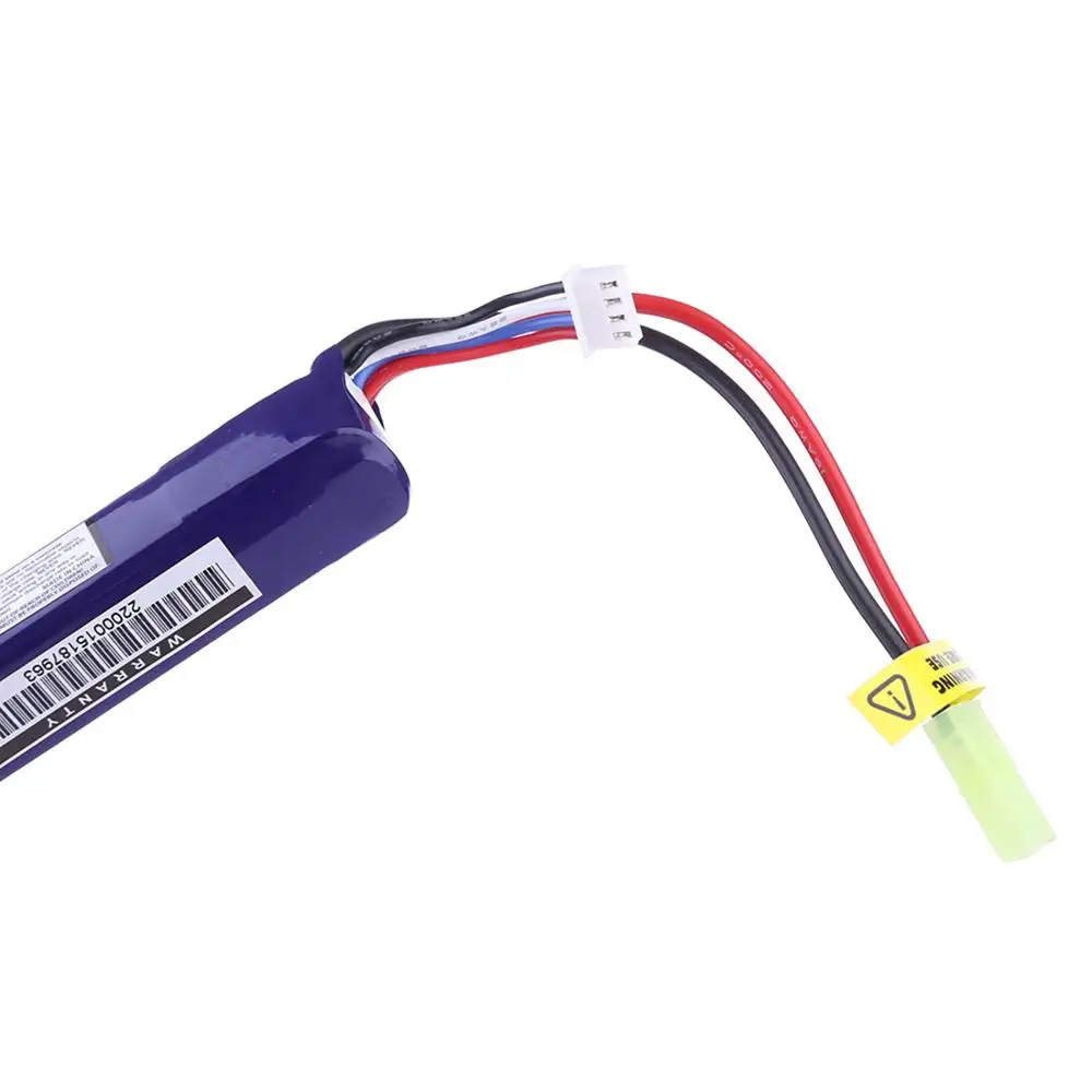 Hobbyking Turnigy Nano-Tech 1200 мАч 11,1 В 3 ячейки 25-50c Li-On батарея для пенные дротики бластер и водный гель бластер бусины