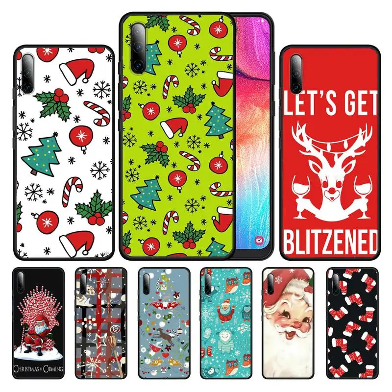 

Christmas Soft Cover Phone Case for Samsung s21 ultra S6 S7 edge s8 s9 s10 S20 plus lite S10E note 10 20 pro coque