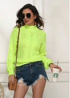 new spring women long sleeves solid sweater pullover casual loose knitted shirt female tops fashion warm ladies clothes