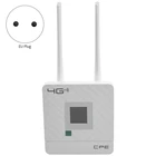 Wi-Fi-роутер 3G 4G LTE, разблокированный беспроводной роутер CPE с портом 150 Мбитс, со слотом для сим-карты, порт WANLAN, вилка ЕС