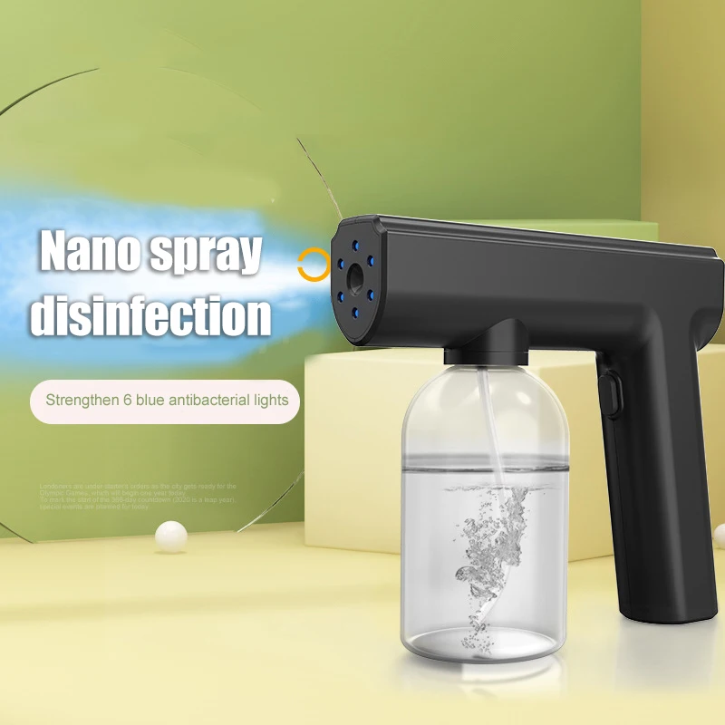 

Disinfectant Spray Machine Portable Wireless Sprayer Machine Fogger with Blue Light For Home Office ALS88