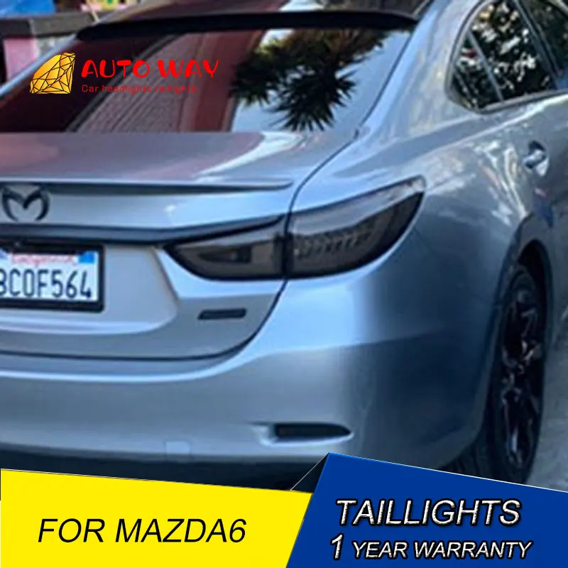 Задний фонарь Светодиодные задние фонари парковка Mazda6 Mazda 6 светодиодный чехол