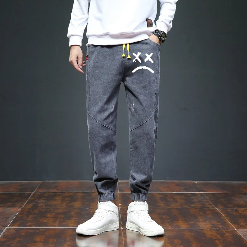 

Новинка, джинсы Lil Peep Rapper Perim, большой размер, Harun, весенние модные брюки для мужчин и женщин, парные джинсы Lil Peep