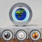 Новинка, плавающий Магнитный левитационный шар, светильник с картой мира, светильник с шариками, офисный домашний декор, наземный глобус, светильник