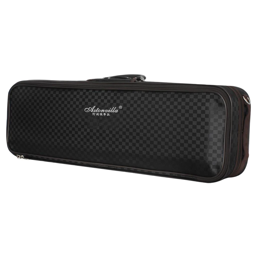 Portable Waterproof 4/4 Violin Case Made of Canvas with Straps And