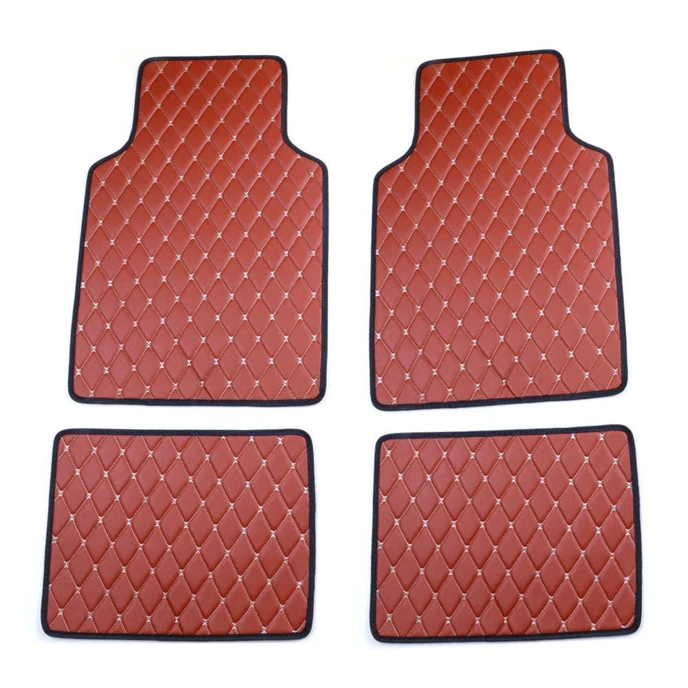 

4pcs Car Floor Mats For AUDI S1 S3 S4 S5 S6 S7 SQ5 RS3 RS4 RS5 RS6 TT TTS Foot Pads Floor Liners Car Styling Accessories Covers