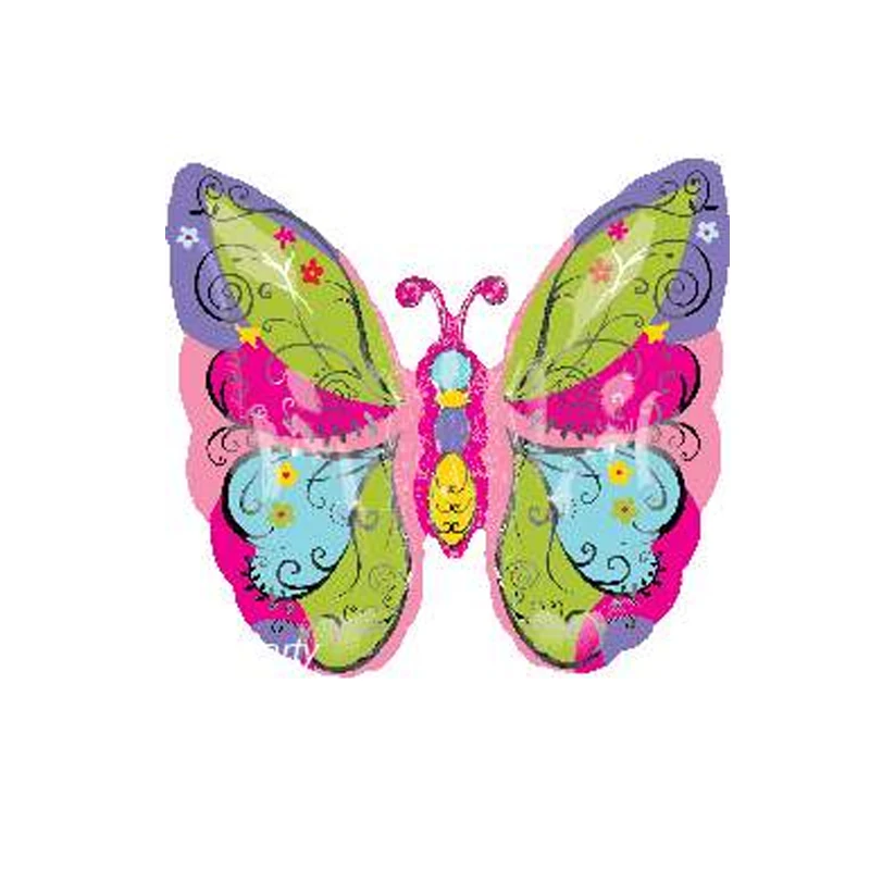 Большие воздушные шары в виде животных Бабочка фольга майлар детский