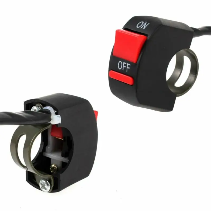 

1Pair 30W U2 Motor LED Fog Lights Motorbike Driving Headlight Waterproof Metal High/Low Beam With Switch
