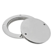 boat 316 stainless steel 378mm deck plate waterproofaccess coverdeck platehatch cover marine hardware fittings