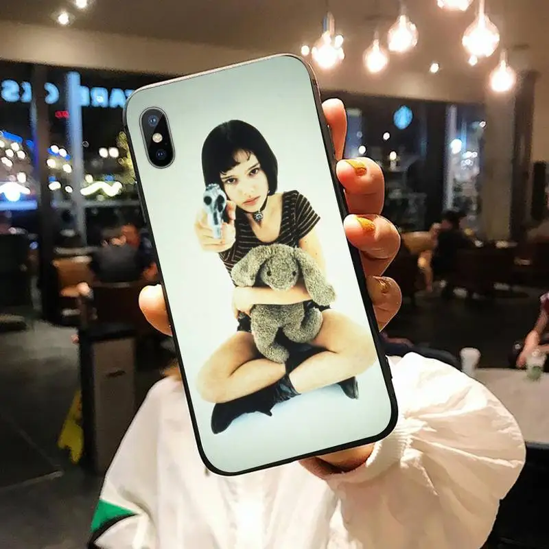 

Killer leon classic movie Phone Case for iPhone 11 12 pro XS MAX 8 7 6 6S Plus X 5S SE 2020 XR