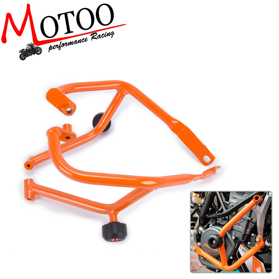 Для KTM DUKE 390 DUKE390 2013 мотоцикл ремонт Танк защита бар ЗАЩИТА Краш бар рама