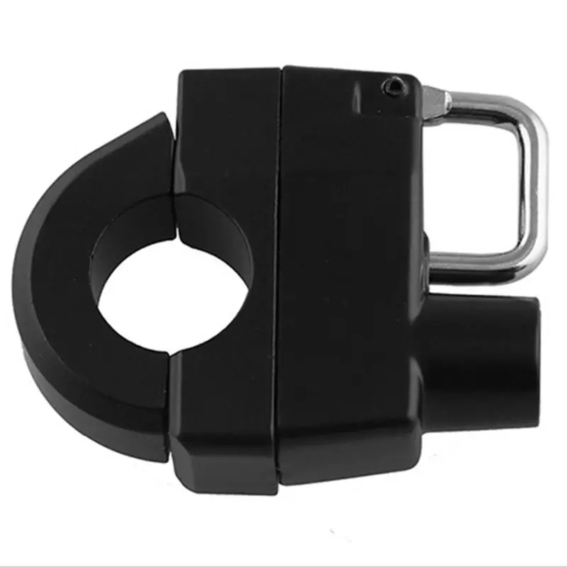

Black Multipurpose Mini Portable Anti-theft Helmet Lock with Key Bike Bicycle Cycling Spring Combination Travel Luggage Locks