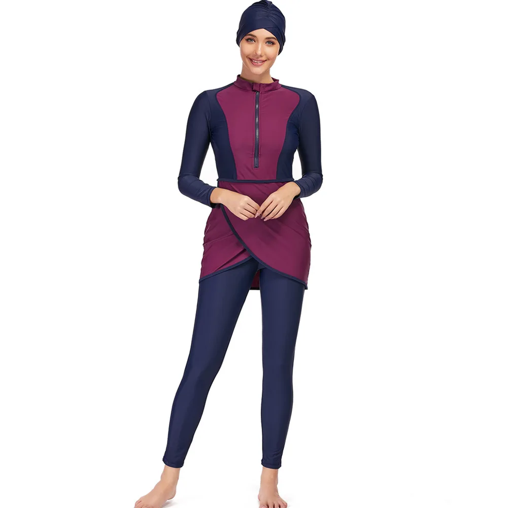 

Women Swimsuit Burkini Muslim Swimwear Big Size Swimwear for Women Islamic Women Muslim Clothes Muslim Burkini Long Bathing Suit
