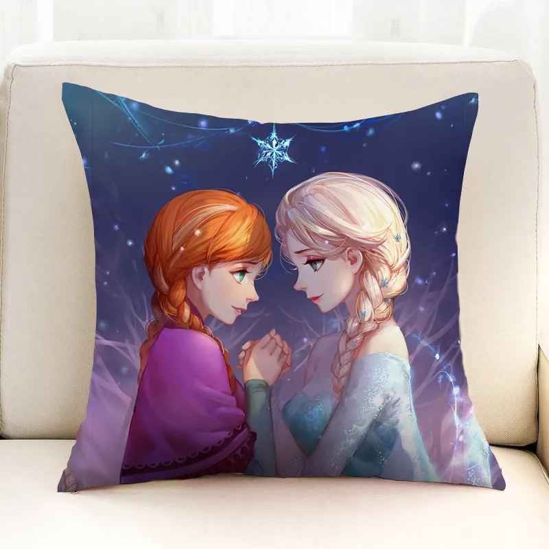 

Disney's new Frozen II pillow movie peripheral animation elsa Anna cartoon cushion airplane pillow