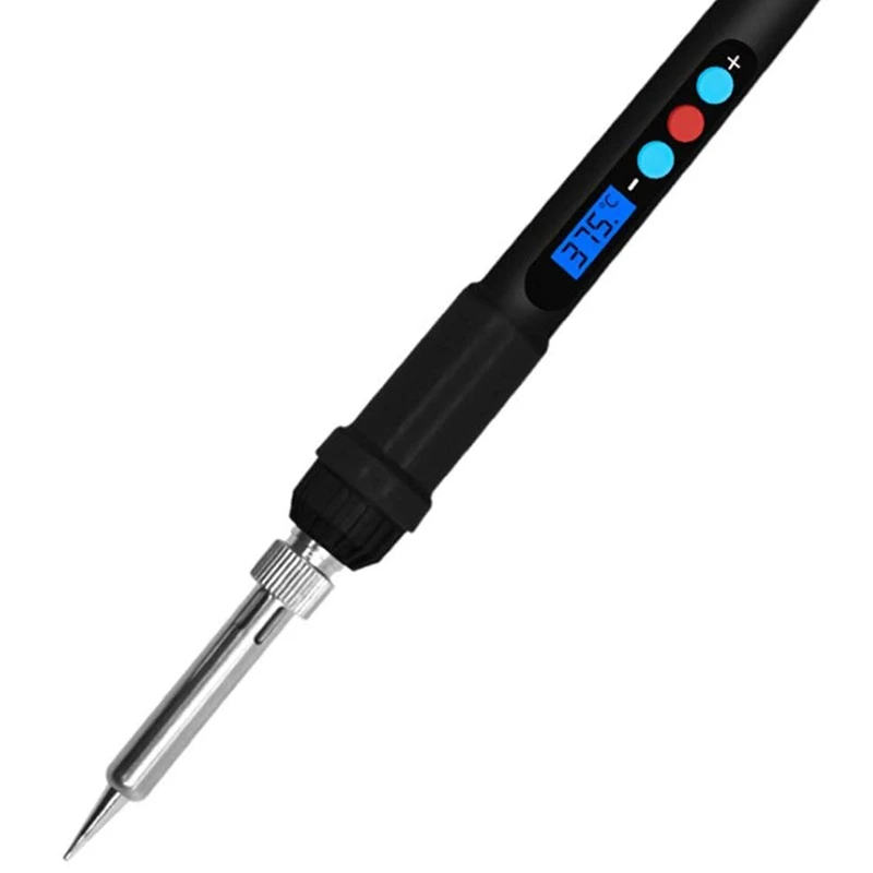 

60W Thermostat Electric Soldering Iron with Internal Heating Ceramic Core Electric Soldering Iron EU Plug