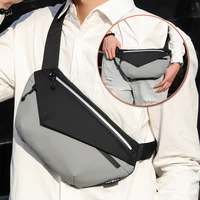 gray designer belt chest bag for men luxury fanny pack purses crossbody bum pouch bag waist packs shoulder messenger bags