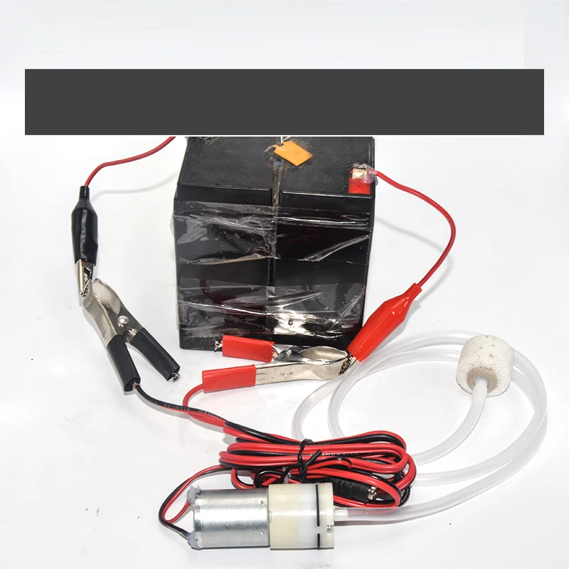 Воздушная помпа DC 12 В кислородный насос электрический двигатель 370 мини-помпы