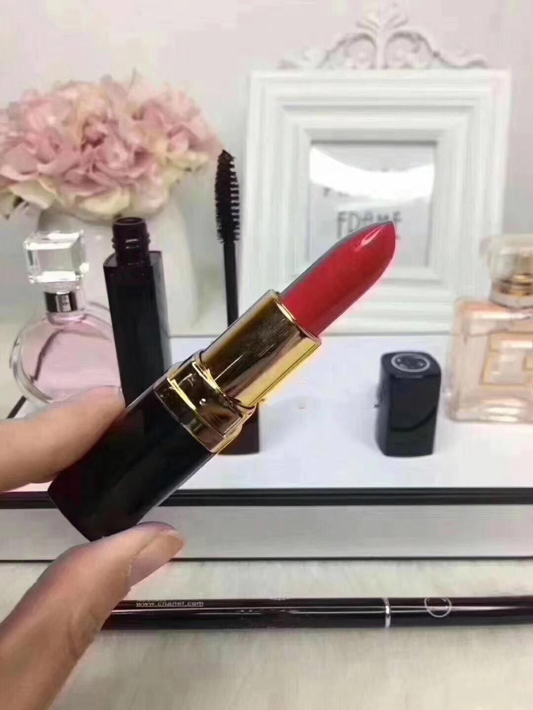 

5 in 1 Hot Brand Perfume For Women Portable Female Sample Parfum Flower Deodorant Lasting Fashion Lady Fragrance Beautiful Box