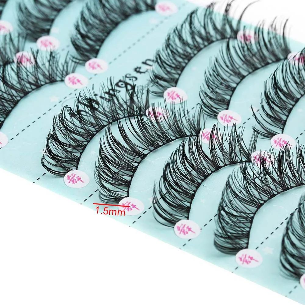 10 коробок/100 пар длинные натуральные мягкие импортные шелковые протеиновые