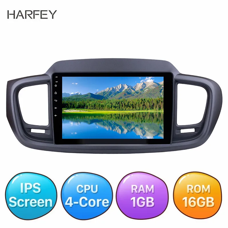 Автомобильный мультимедийный плеер Harfey стерео система на Android 10 1 с IPS экраном 8