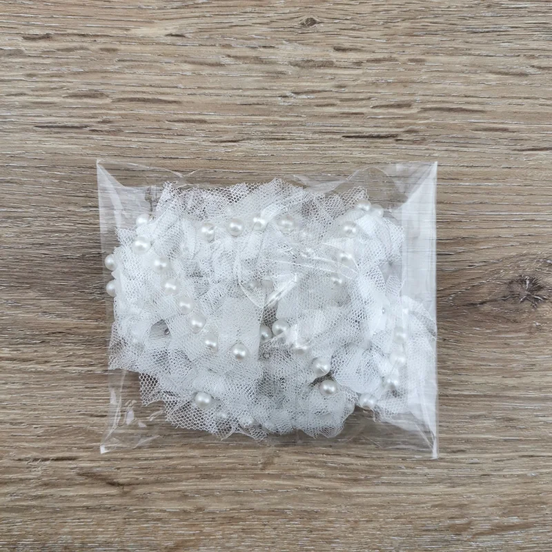 (1 ярдов/рулон) жемчуг подарочная упаковочная лента семья делает одежду сумка