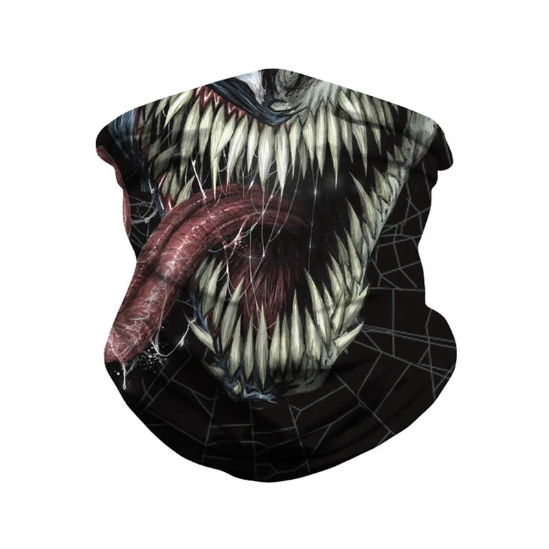 

3DSeamless Animal Outdoor Windproof Bandanas Magic Tube Neck Gaiter Scarf Multi Function Headband Men Women Head Scarf