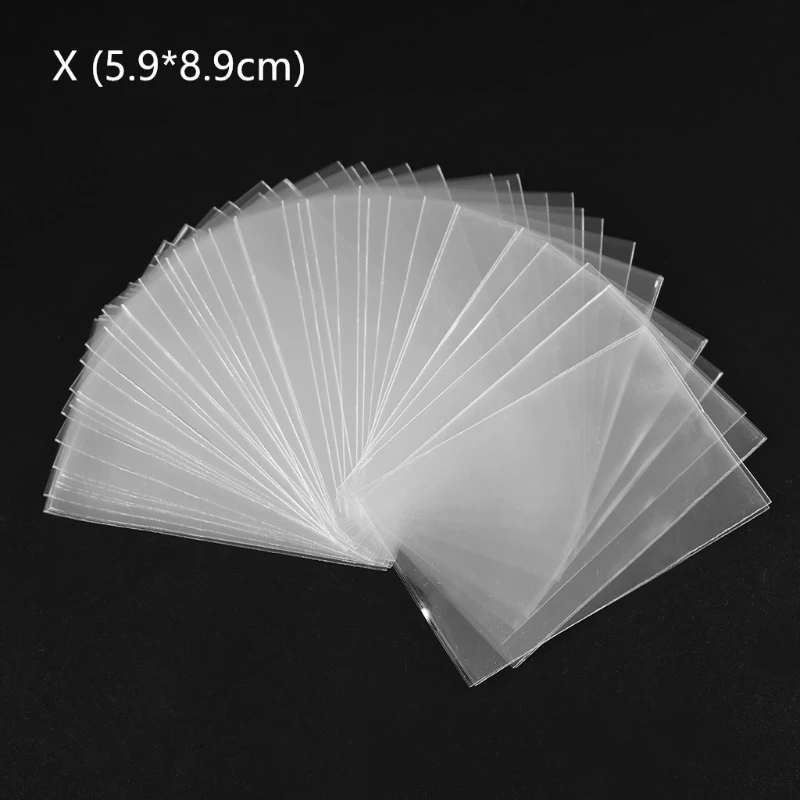 

100pcs Card Sleeves Magic Board Game Tarot Three Kingdoms Poker Cards Protector