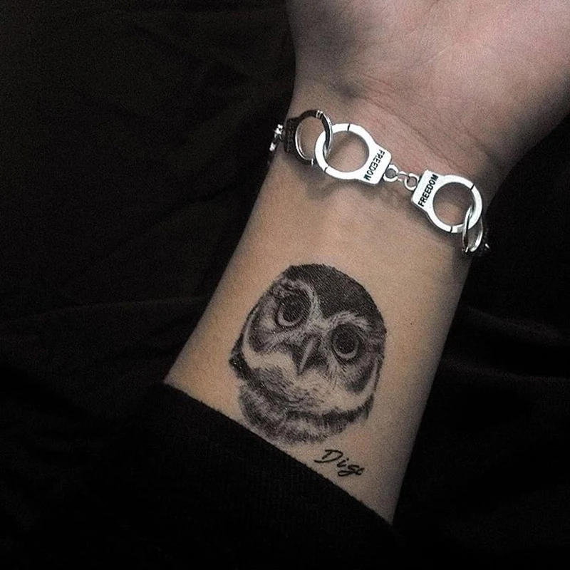 Винтажные серебряные подвески полицейские наручники браслет и модные ювелирные