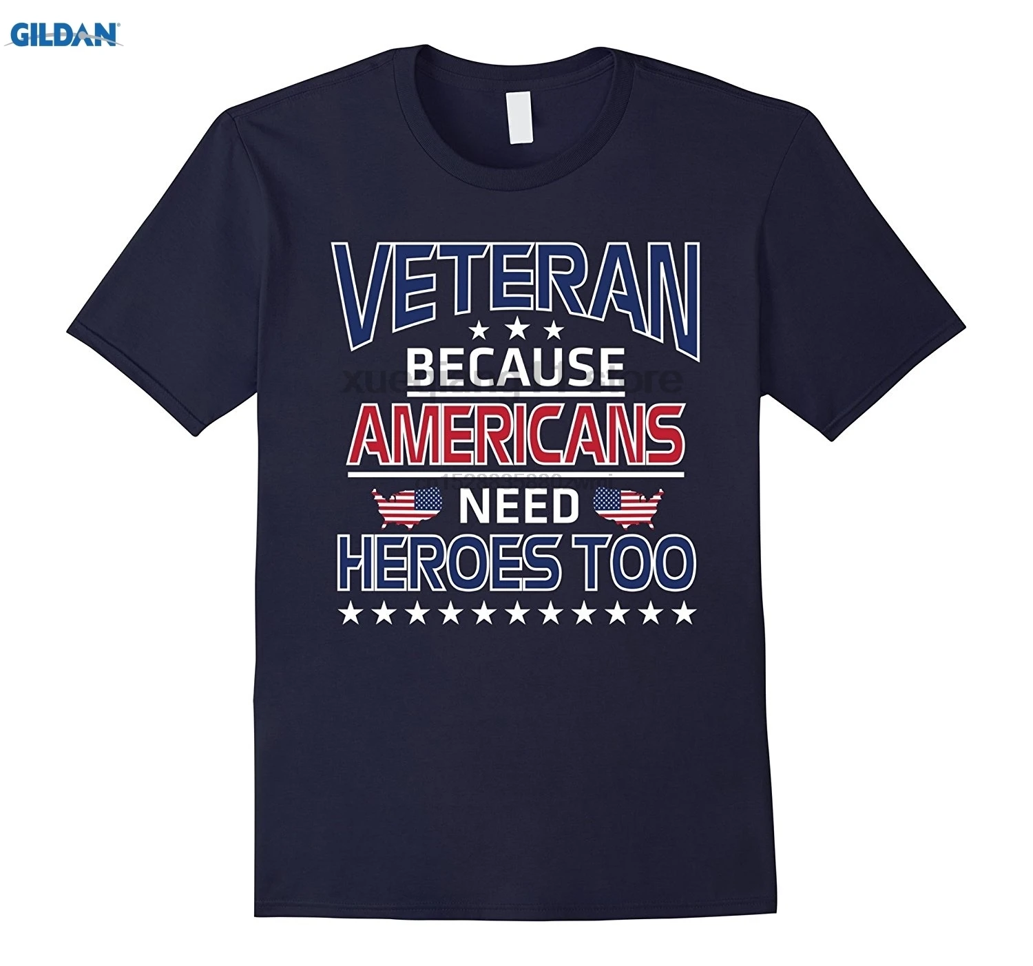 

Veterans Because Americans Need Heroes Too T-shirt