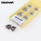 Сменные твердосплавные резаки для токарного станка, 10 шт., DESKAR 16ERM 16IRM 11 Вт 14 Вт AG55 AG60 LF6018, для нержавеющей стали