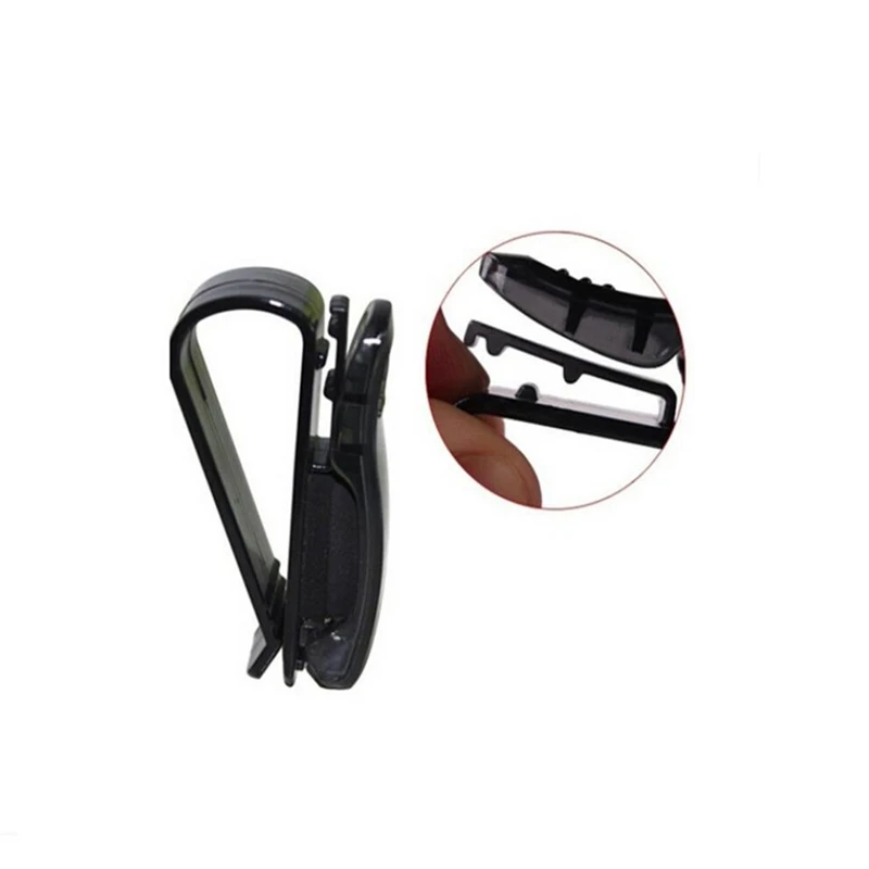 Автомобильный солнцезащитный козырек очки билетная Чековая карта держатель для