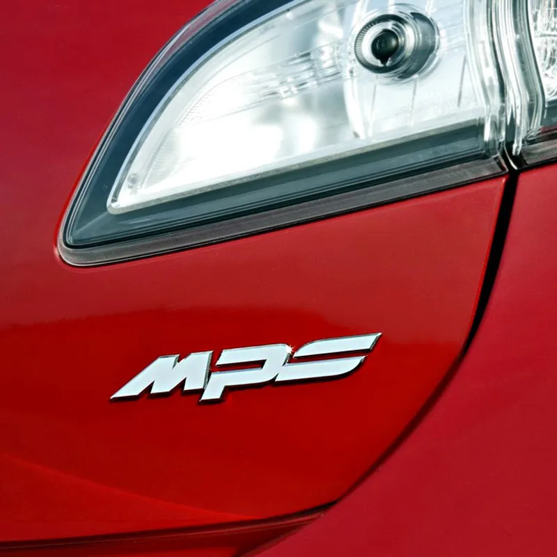 

Modified Letter 2.0 2.5 AWD 2.0S MPS Metal Car Sticker for Mazda 3D Auto Rear Emblem Badge Decal