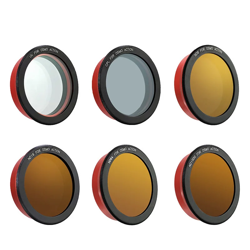 Новое поступление УФ CPL фильтр объектива Аксессуары для DJI OSMO экшн камер|Чехлы