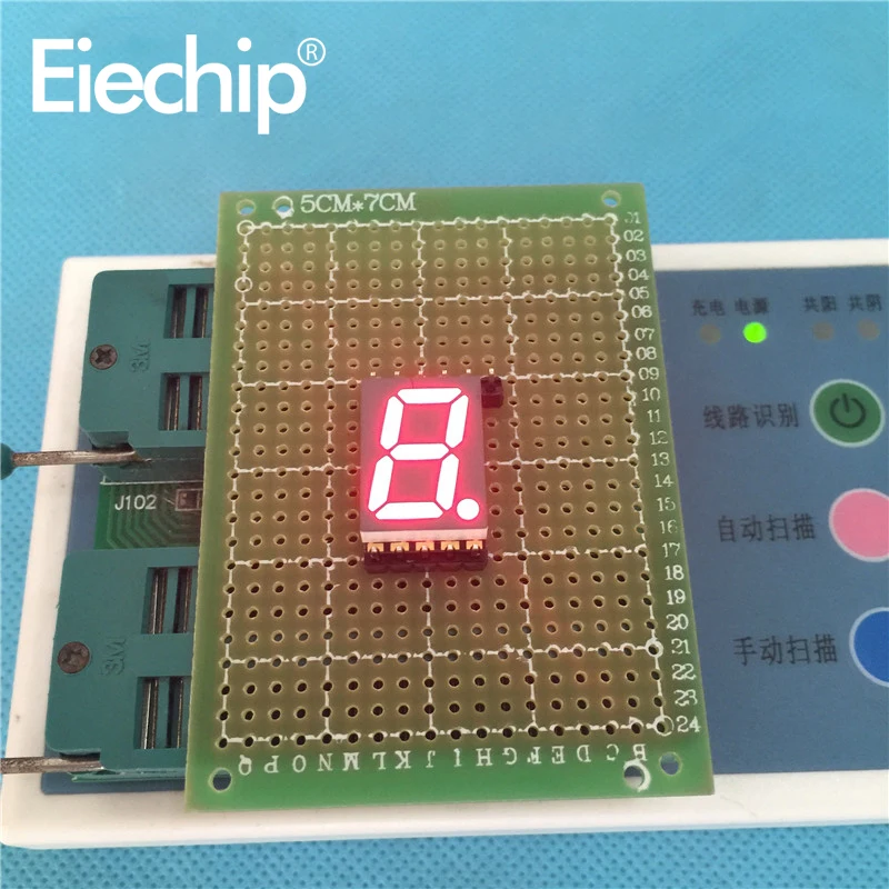 5 шт. SMD 0 56 дюймовый цифровой светодиодный дисплей Высокое качество 7 сегментов 1