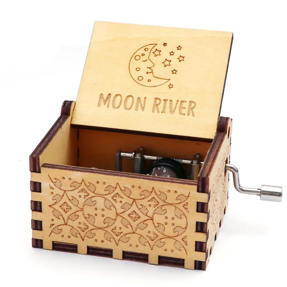 Деревянная музыкальная шкатулка Драконий жемчуг в античном стиле|Музыкальные