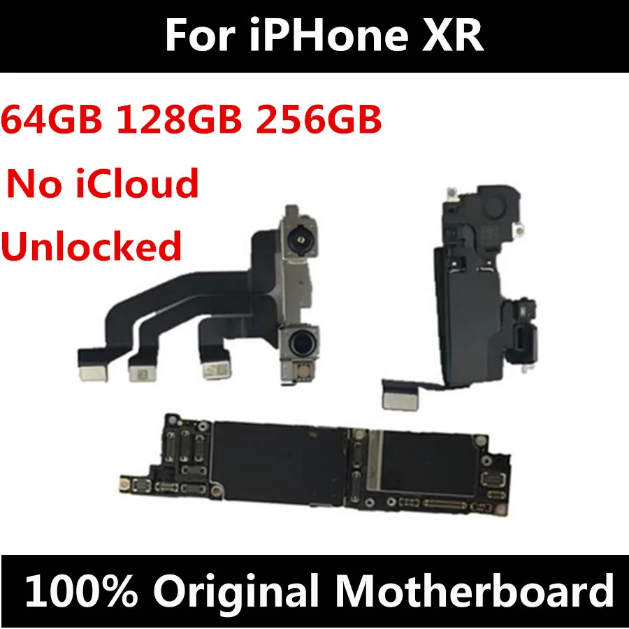 Для iPhone XR материнская плата Заводская Разблокировка для логическая с/без лица id