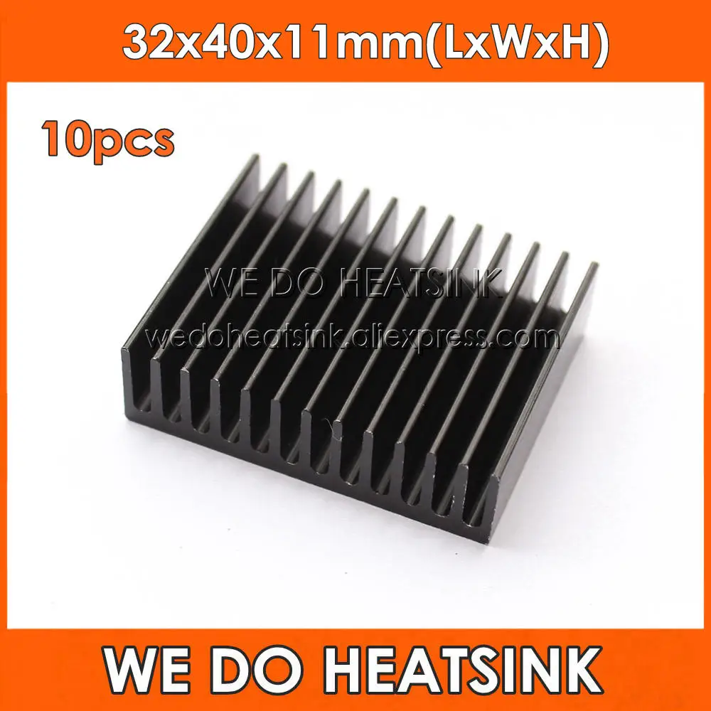 10 шт. радиаторы для аквариума 32x40x11 мм|aluminum heatsink|heat sinkheatsink heat sink |
