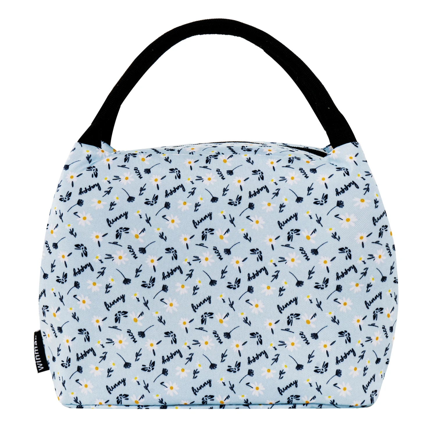 

Winmax Brand New Floral Pattern Cooler Lunch Box Portable Insulated Lunch Bag Thermal Food Wine Picnic Lunch Bags For Women Kids