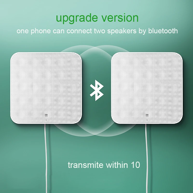 Настольный проводной Bluetooth динамик с настенным креплением встроенный микрофон