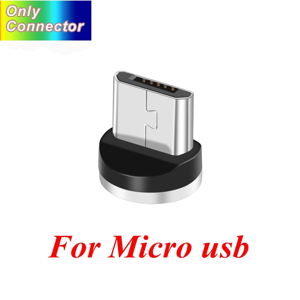 Micro Plug Магнитный кабель Олаф для iPhone XS Max XR, магнитное зарядное устройство, быстрая зарядка, кабель Micro usb type C, магнитное зарядное устройство, зарядный провод usb - Color: Micro Plug