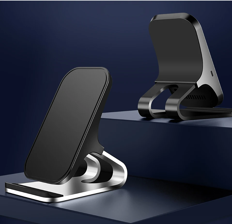 wireless charger stand 15w fast charging stand 2 coils for iphone 12 pro12 pro max11 pro samsung galaxy s21s20 note 20 ultra free global shipping