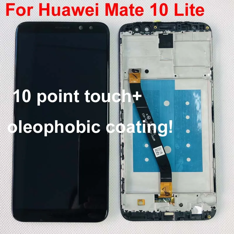 Оригинальный сенсорный жк экран для HUAWEI Mate 10 Lite с рамкой /Nova 2i дисплей телефона honor