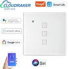 Переключатель для штор Tuya Smart, Wi-Fi, для электрических моторизованных штор, жалюзи, рулонных штор, работает с Alexa Smart Automation Google Home
